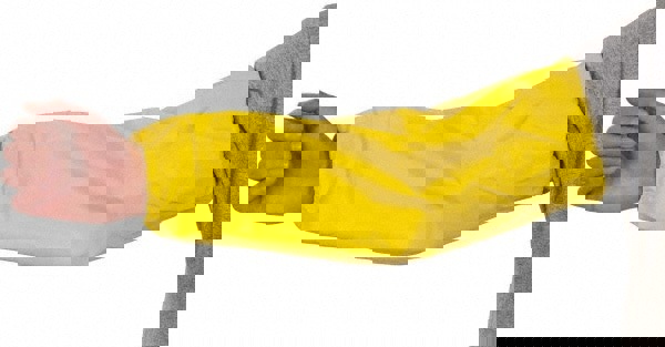 Series 59-050 Chemical-Resistant Sleeves: Size Universal, Neoprene, Yellow